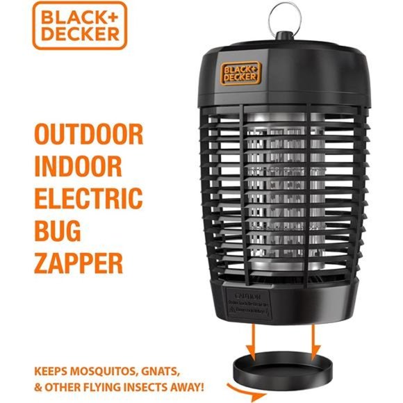 BLACK+DECKER Bug Zapper- Mosquito Repellent Outdoor & Fly Traps for Indoors - Picture 5 of 6